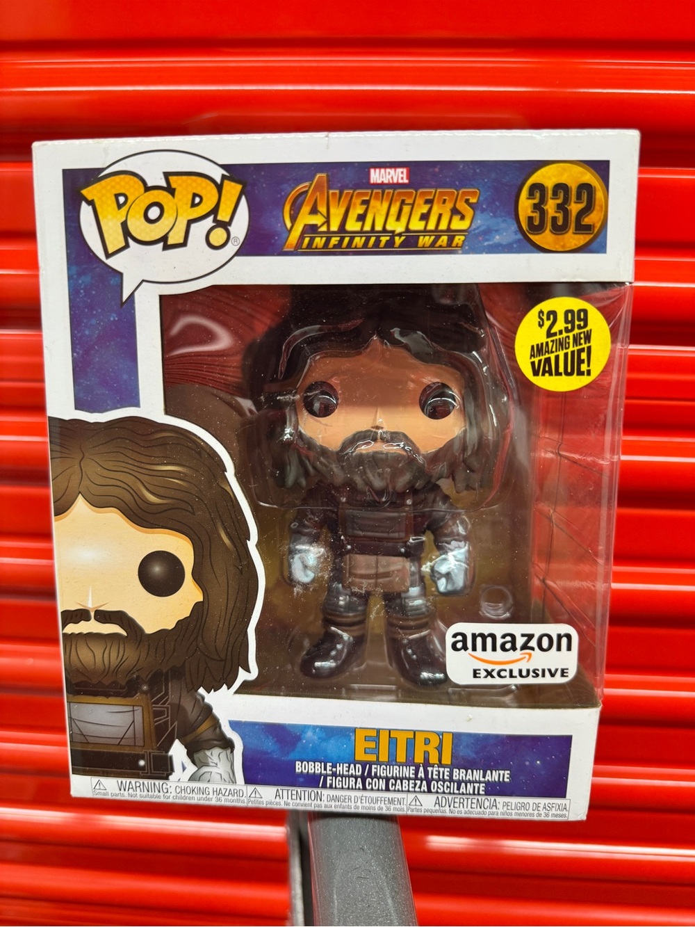 Funko Pop! Avengers Infinity War Eitri - Yellow, Purple, Red, White, Black